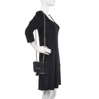 Gucci Guccissima Mini Emily Shoulder Bag Black 2 of 12