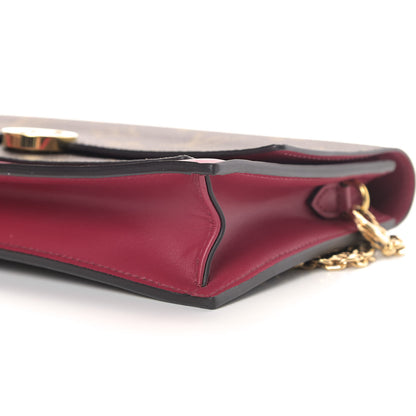 Louis Vuitton Monogram Flore Chain Wallet Fuchsia 7 of 8
