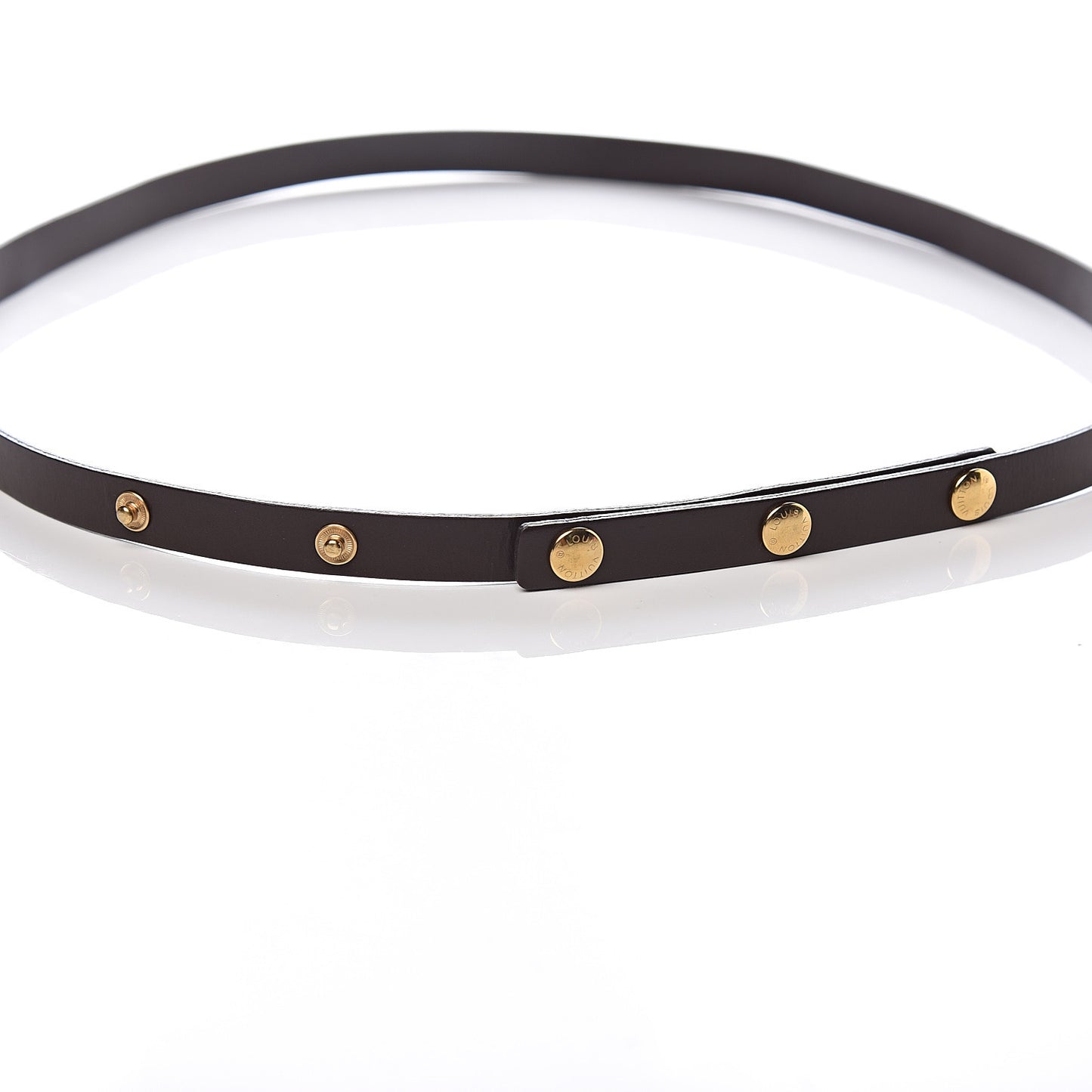 Calfskin Florentine Strap XS Brown