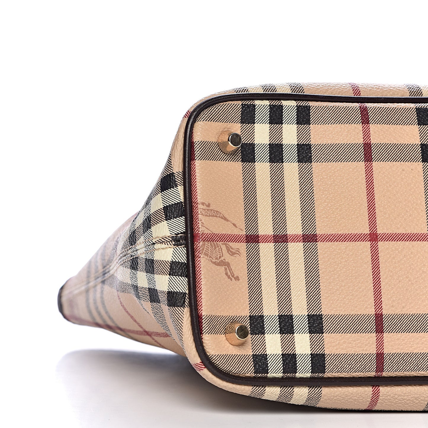 Haymarket Check Medium Regent Tote Chocolate