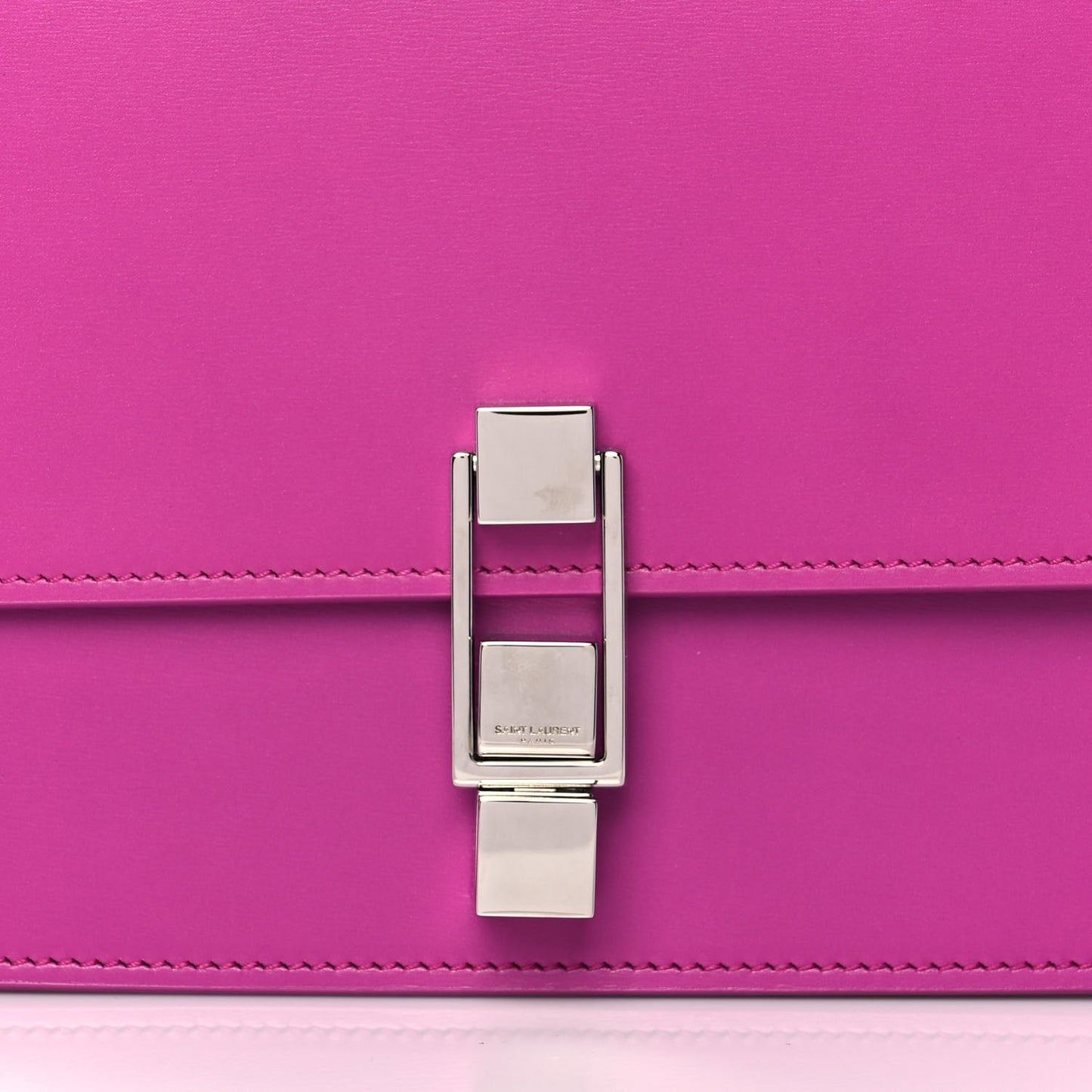Smooth Calfskin Le Carre Shoulder Bag Purple