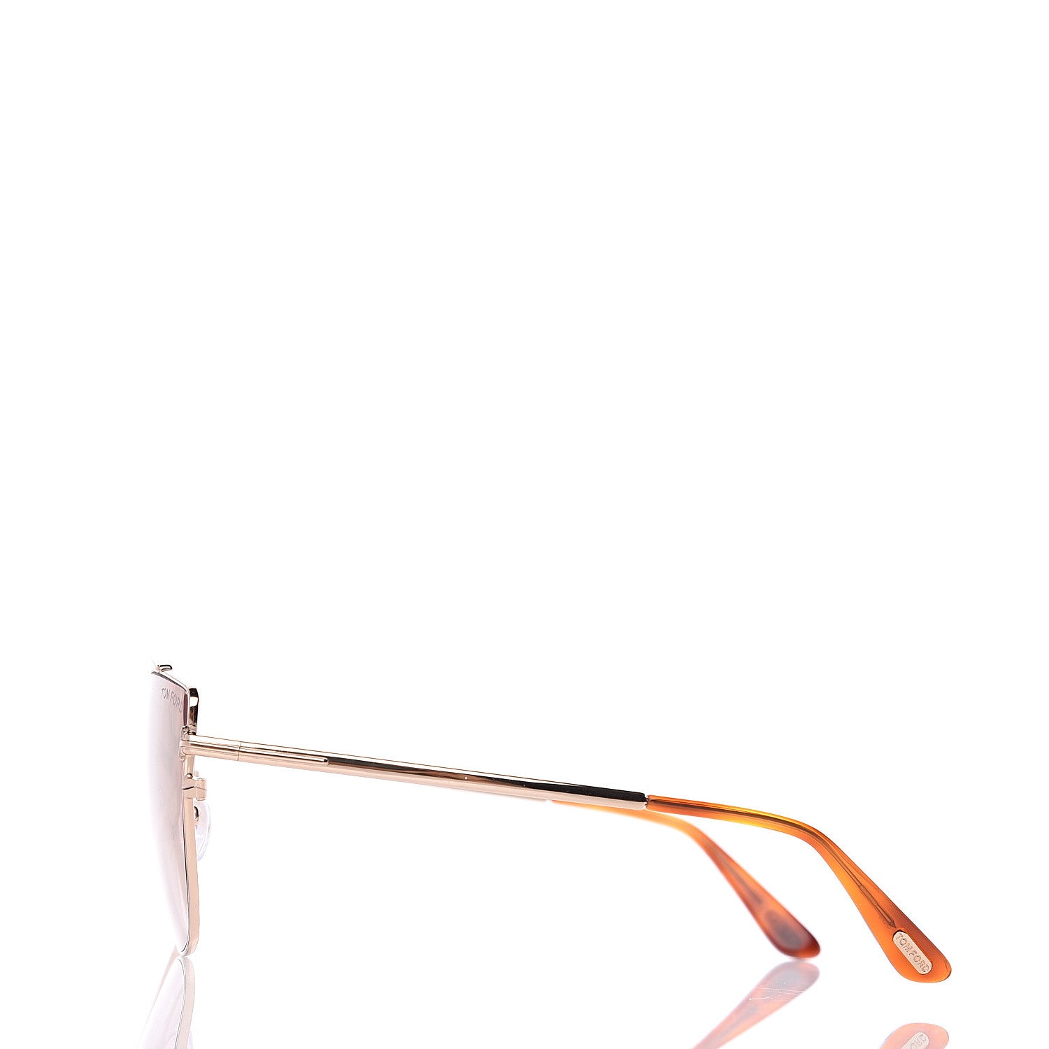 Tom Ford Jacquelyn 02 Aviator Sunglasses TF563 Rose Gold 2 of 7