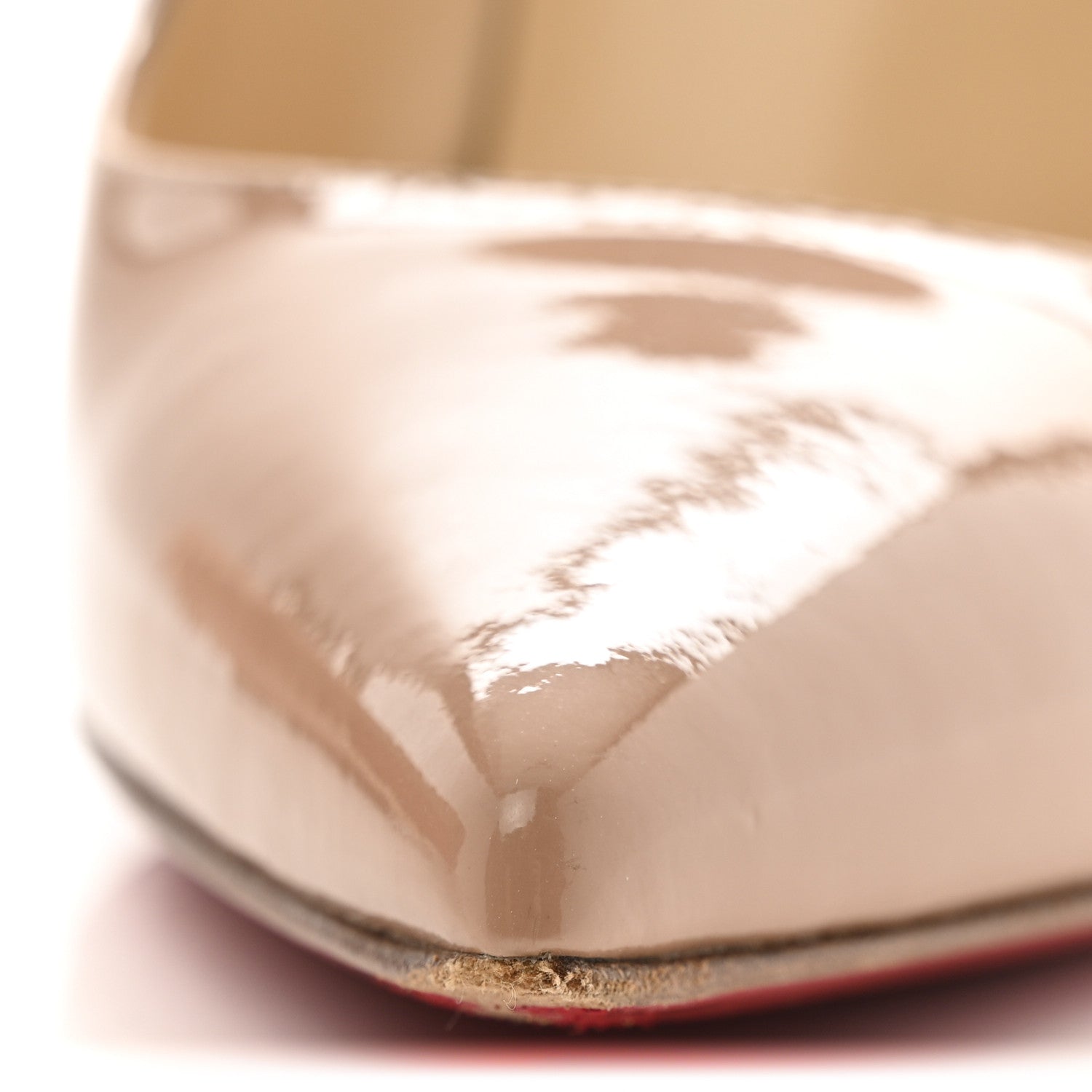 Christian Louboutin Patent So Kate 100 Pumps 39.5 Nude 8 of 11