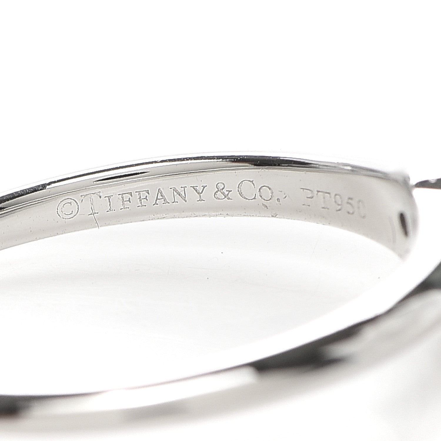 Tiffany Platinum Diamond 1.08ct Solitaire Engagement Ring 62 10 5 of 6
