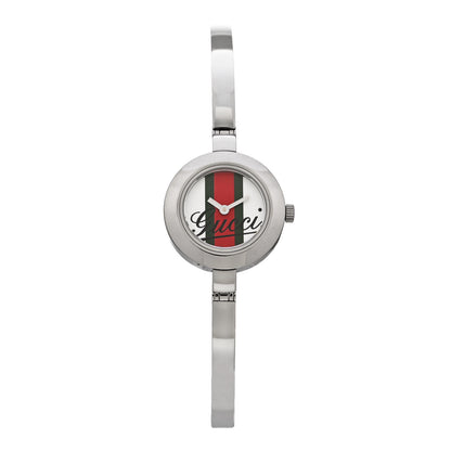 Gucci Stainless Steel 25mm 105 Series Web Quartz Watch 1 of 5