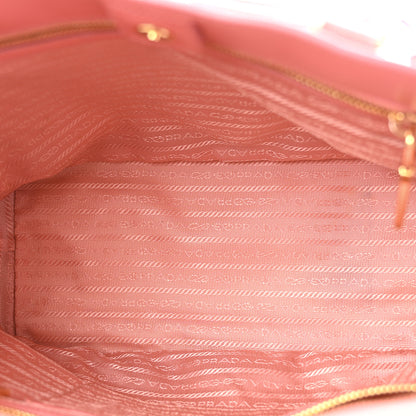 Prada Saffiano Vernice Galleria Shopping Tote Begonia 5 of 14