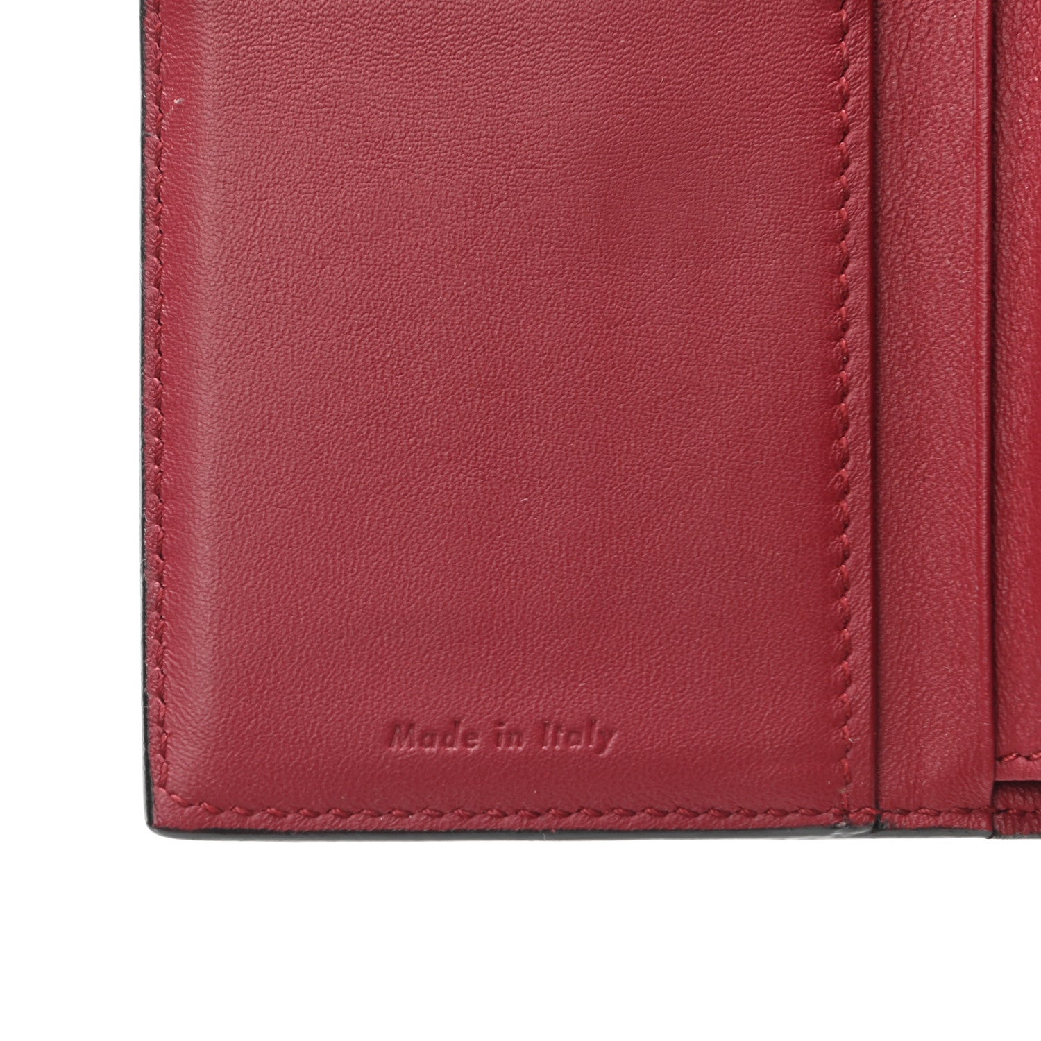 Celine Liege Calfskin Tri-Color Pocket Card Holder Multicolor 8 of 10