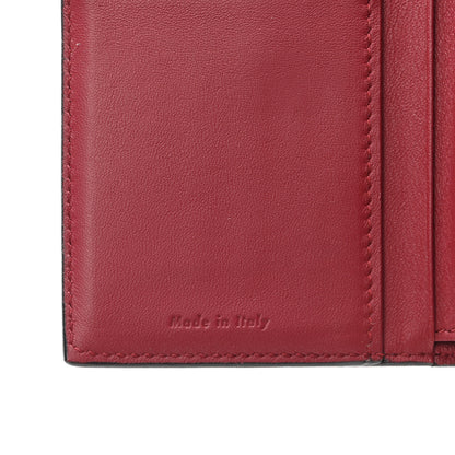 Celine Liege Calfskin Tri-Color Pocket Card Holder Multicolor 8 of 10