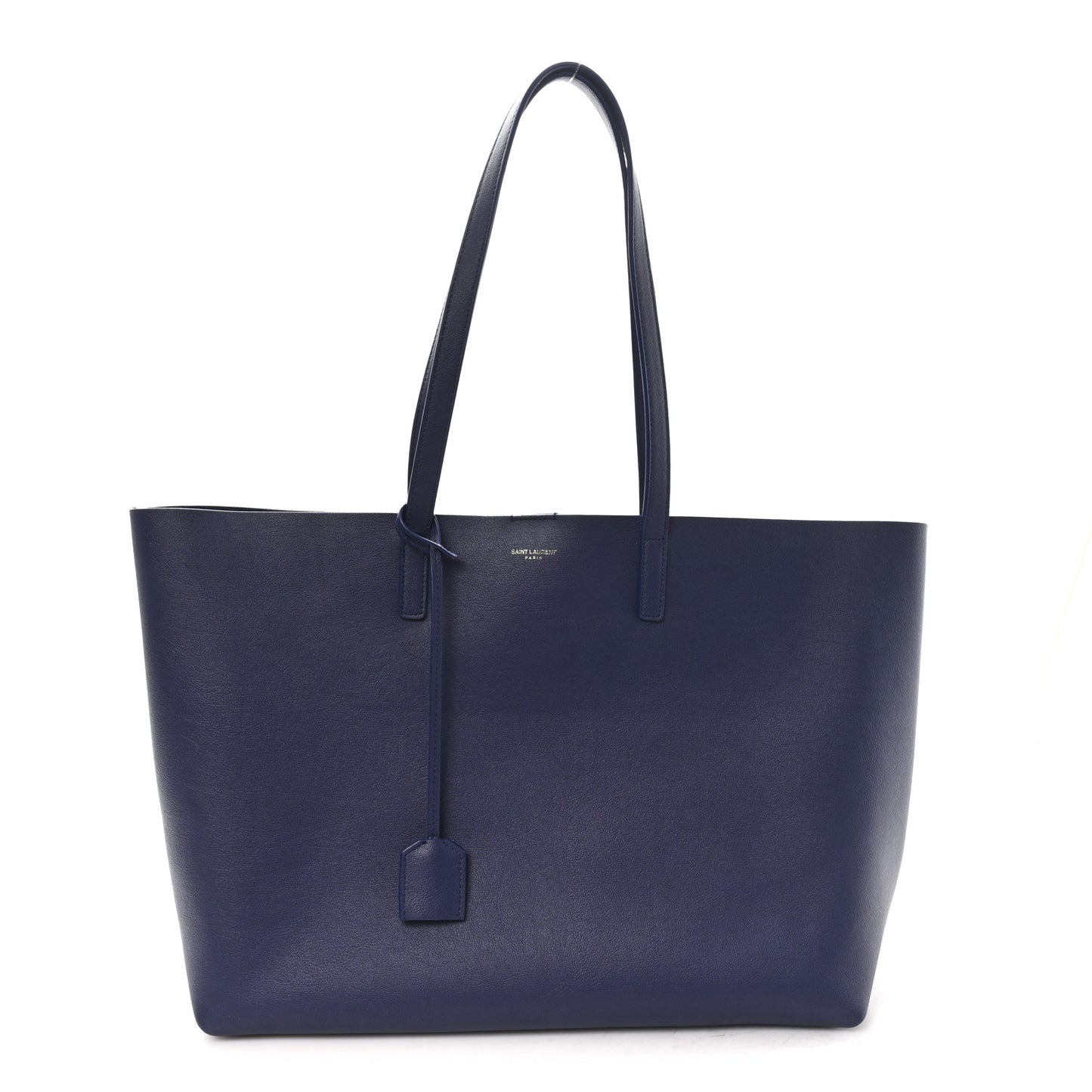 Calfskin Large Shopping Tote Saphir