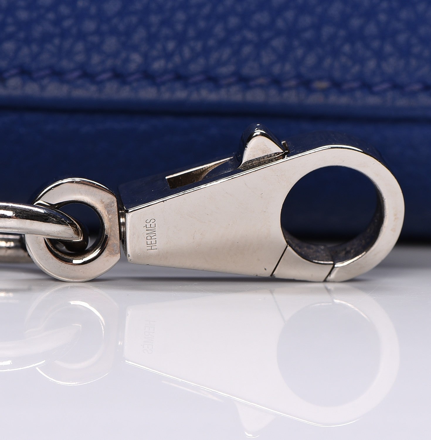 Hermes Togo Kelly Retourne 28 Bleu Electrique 28 of 32
