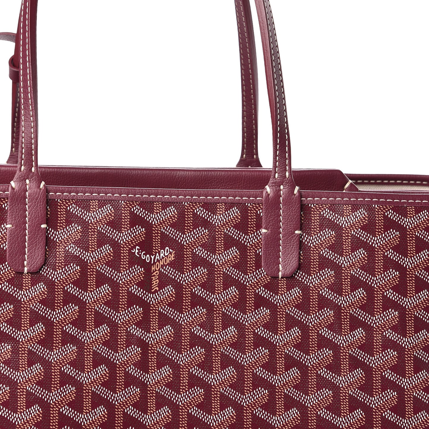 Goyardine Isabelle Tote Burgundy