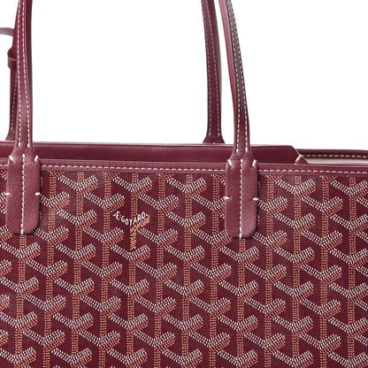 Goyard Goyardine Isabelle Tote Burgundy 11 of 12