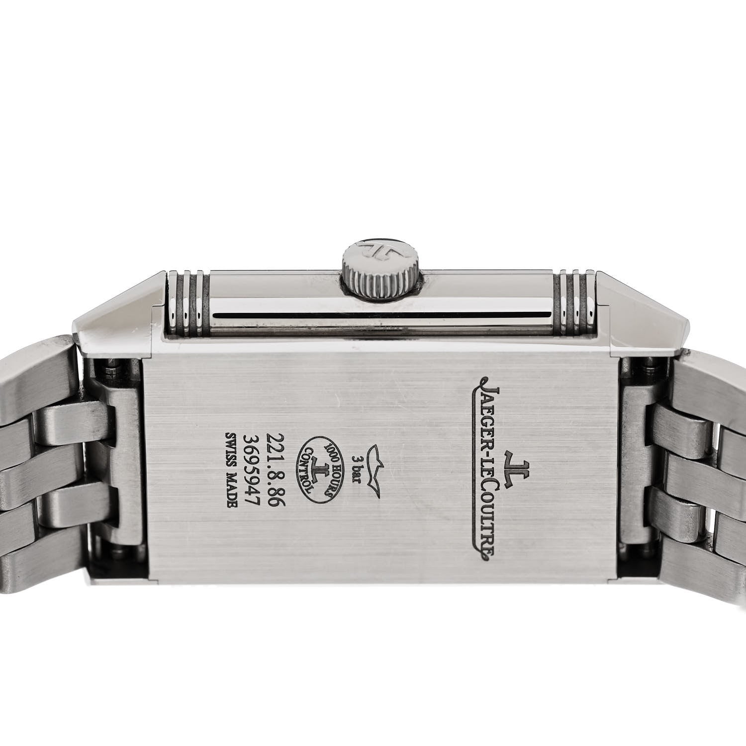 Jaeger-LeCoultre Stainless Steel 21mm Reverso Classic Manual Winding Watch Q2608140 5 of 6