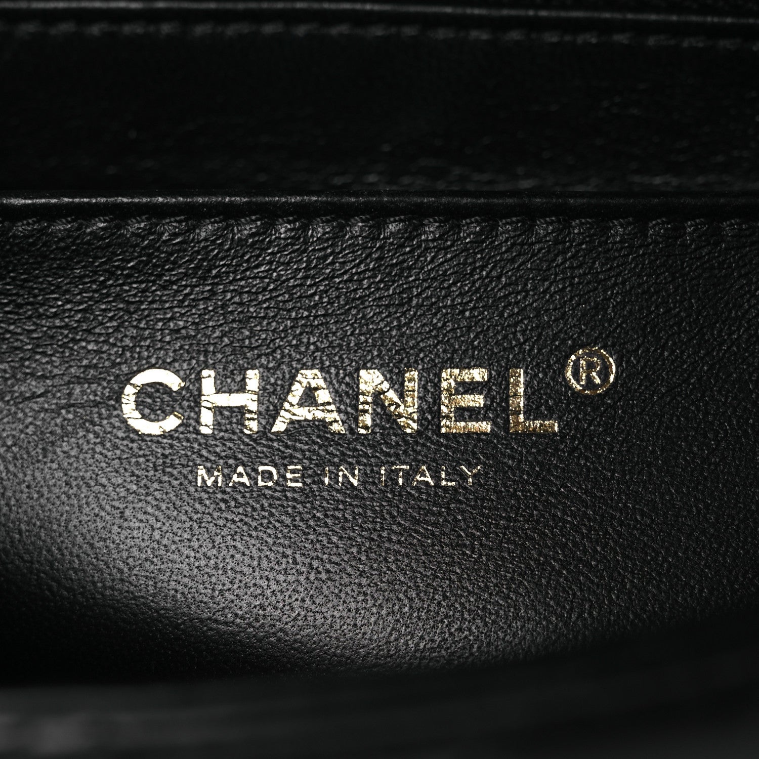 Chanel Lambskin Quilted Mini Crystal Top Handle Rectangular Flap Black 6 of 13
