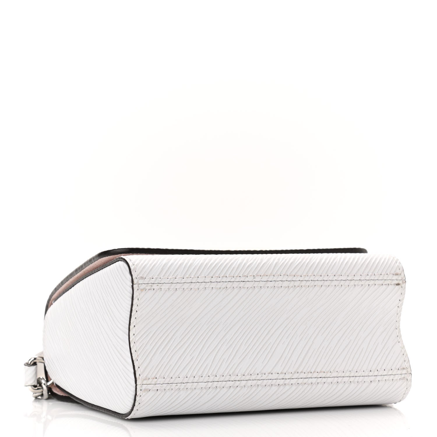 Louis Vuitton Epi Twist Shoulder Bag PM White 4 of 9