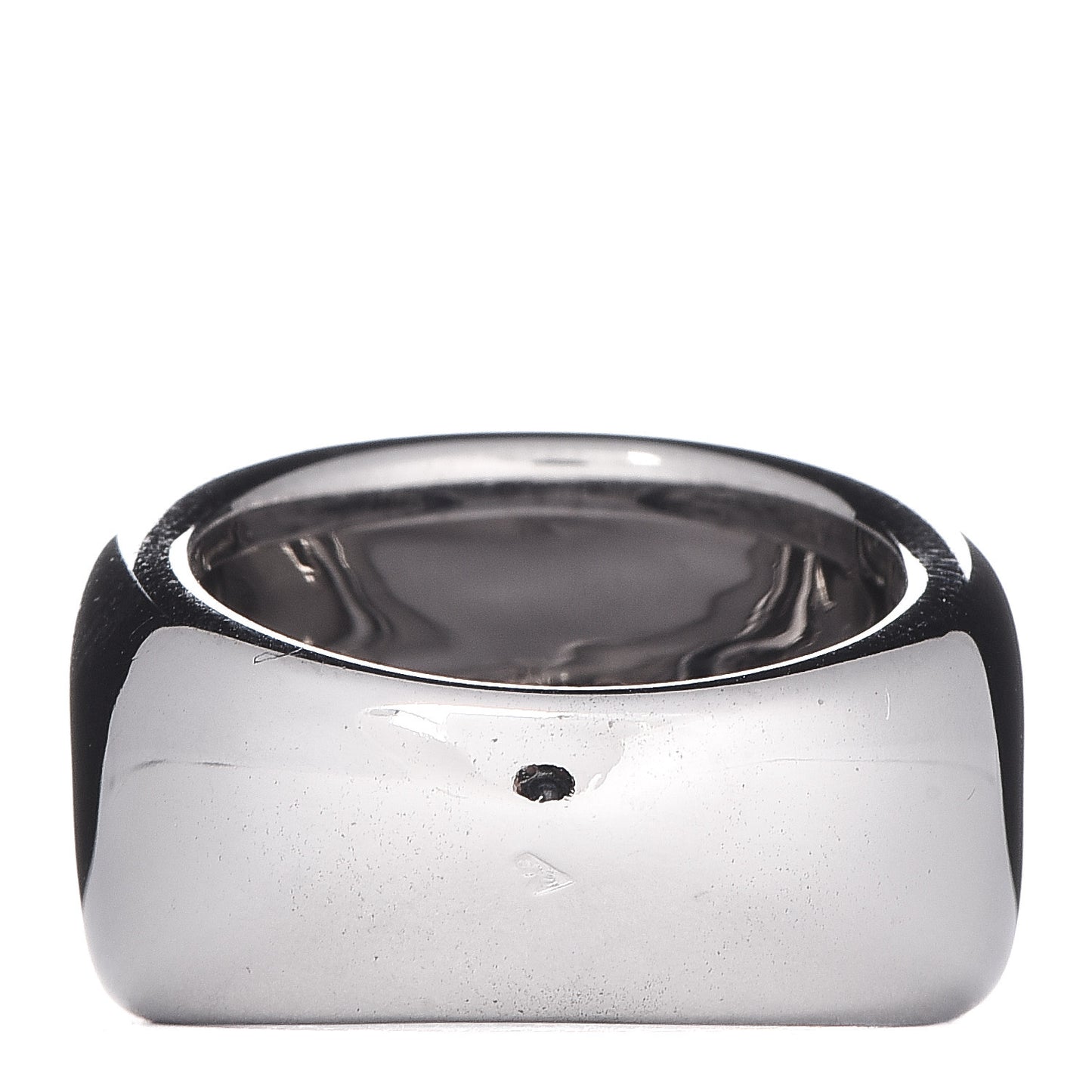 18K White Gold Nouvelle Vague Dome Ring 50 5.25
