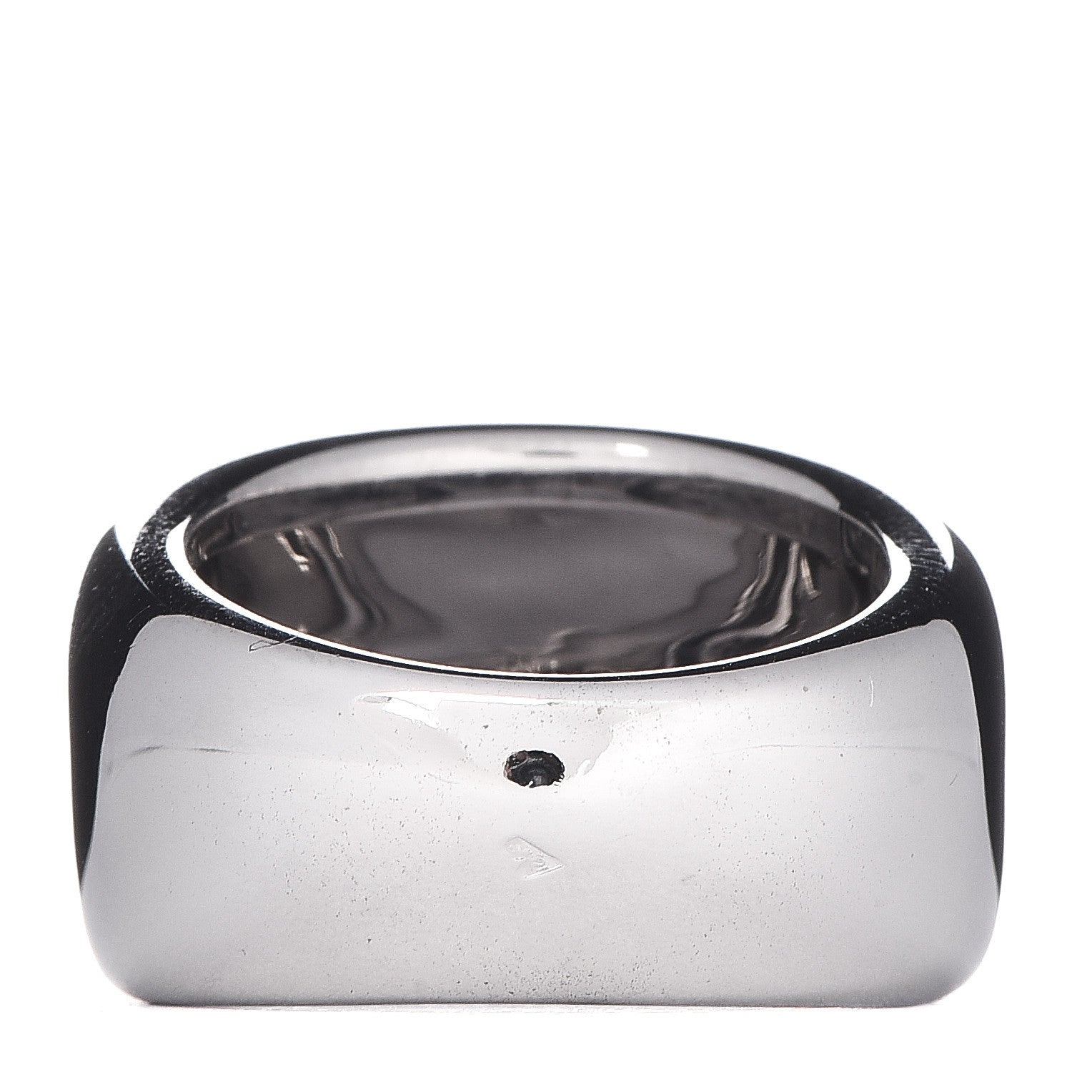 Cartier 18K White Gold Nouvelle Vague Dome Ring 50 5.25 4 of 5