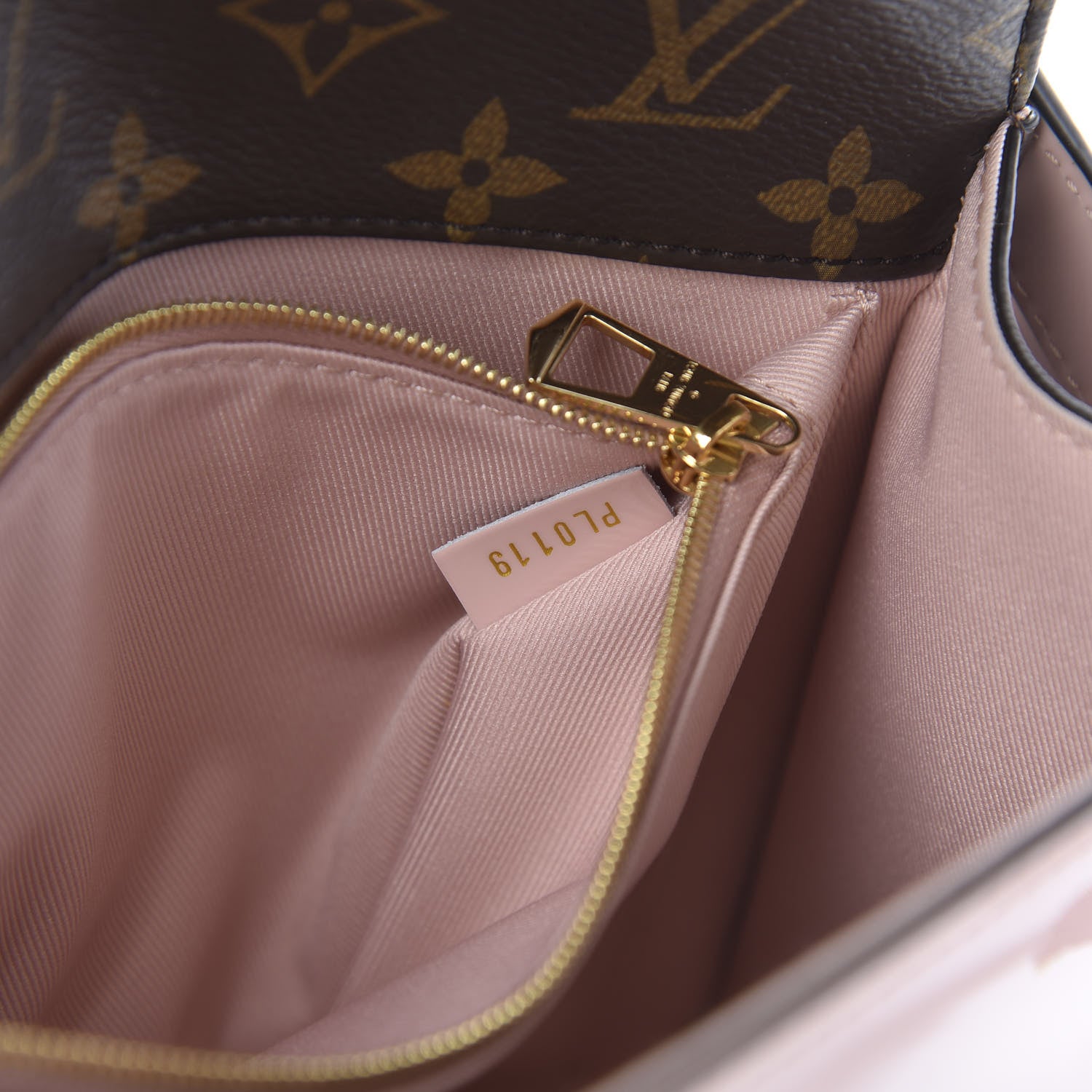 Louis Vuitton Patent Calfskin Monogram Cherrywood PM Rose Ballerine 7 of 13