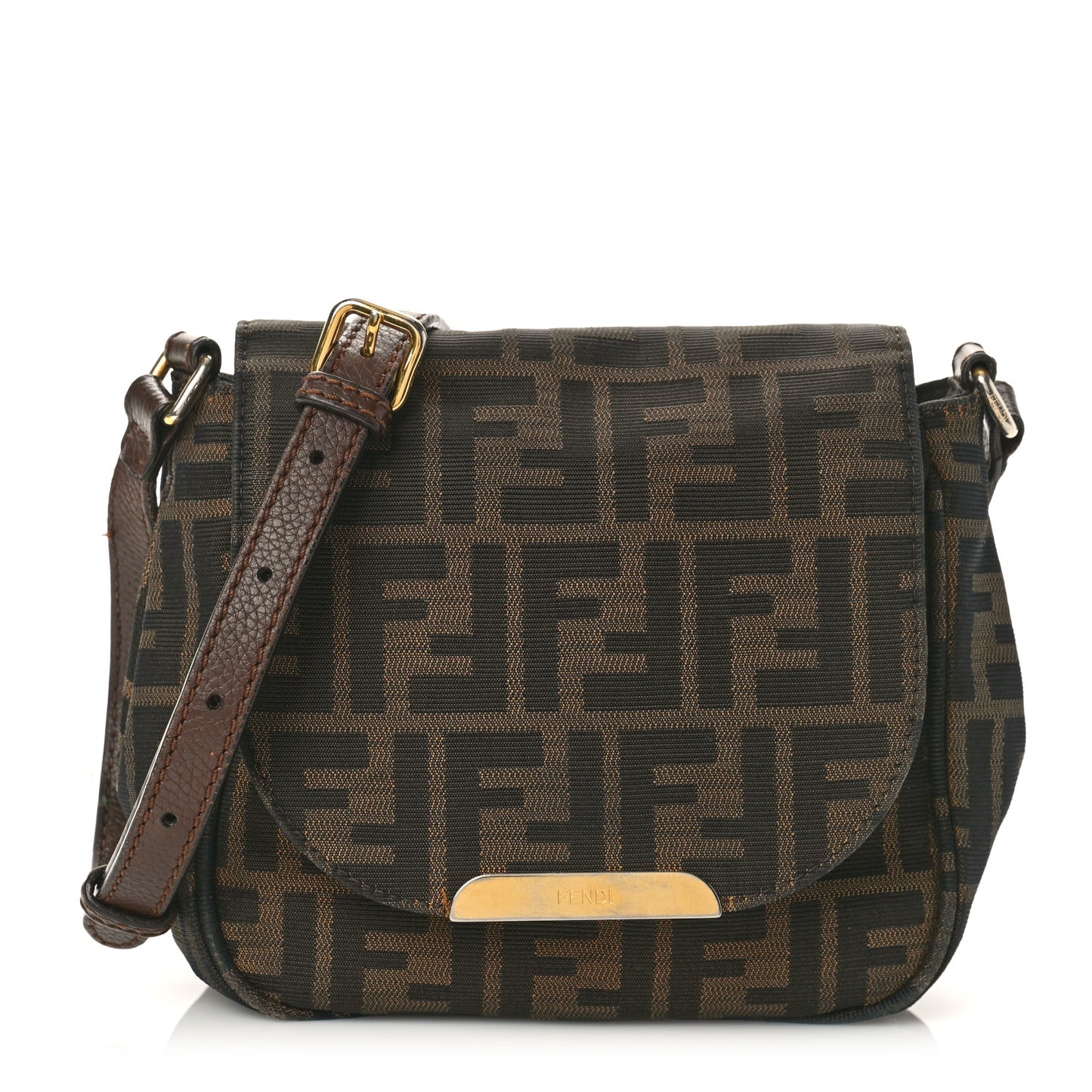 Zucca Vitello Artic Mini Messenger Bag Tobacco Castagna