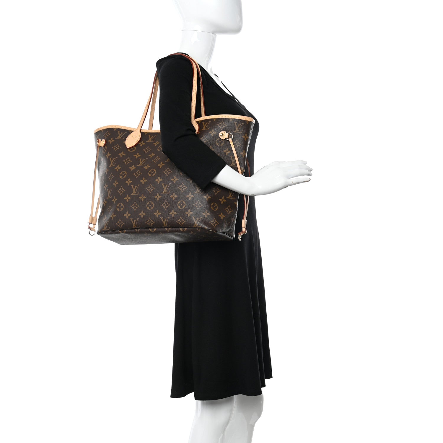 Louis Vuitton Monogram Neo Neverfull MM Cherry 3 of 11