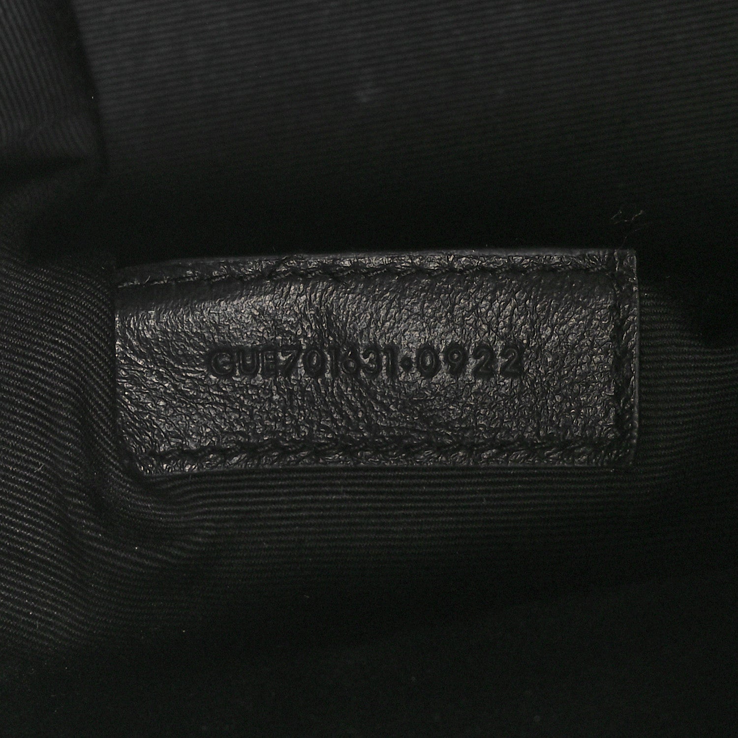 Saint Laurent Lambskin Matelasse Monogram Joe Nano Bucket Bag Black 7 of 11