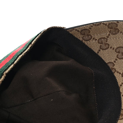 Gucci Monogram Web Baseball Hat L Beige Cocoa 9 of 9