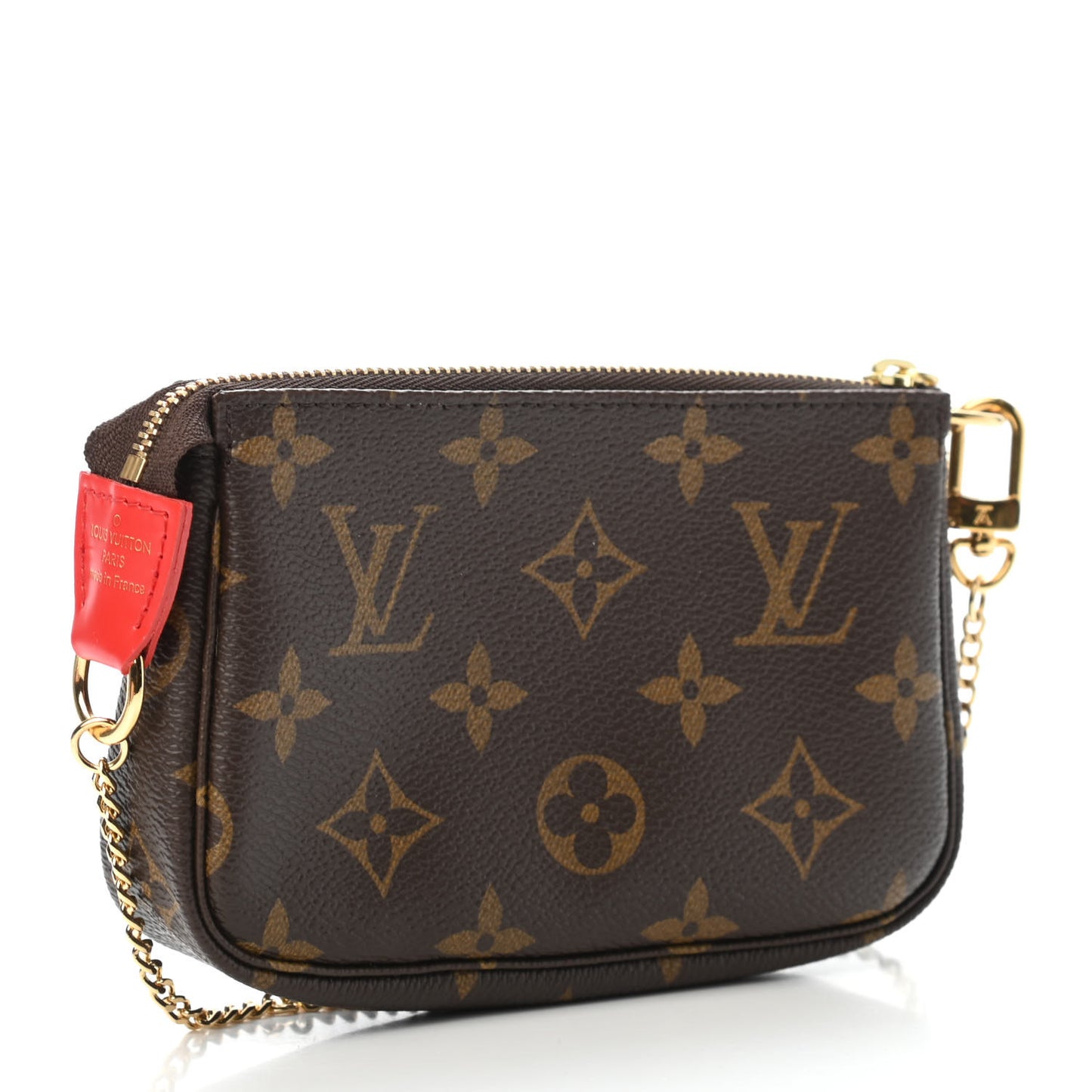 Monogram 2020 Christmas Animation Bumper Cars Mini Pochette Accessories Coquelicot