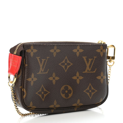 Louis Vuitton Monogram 2020 Christmas Animation Bumper Cars Mini Pochette Accessories Coquelicot 2 of 4
