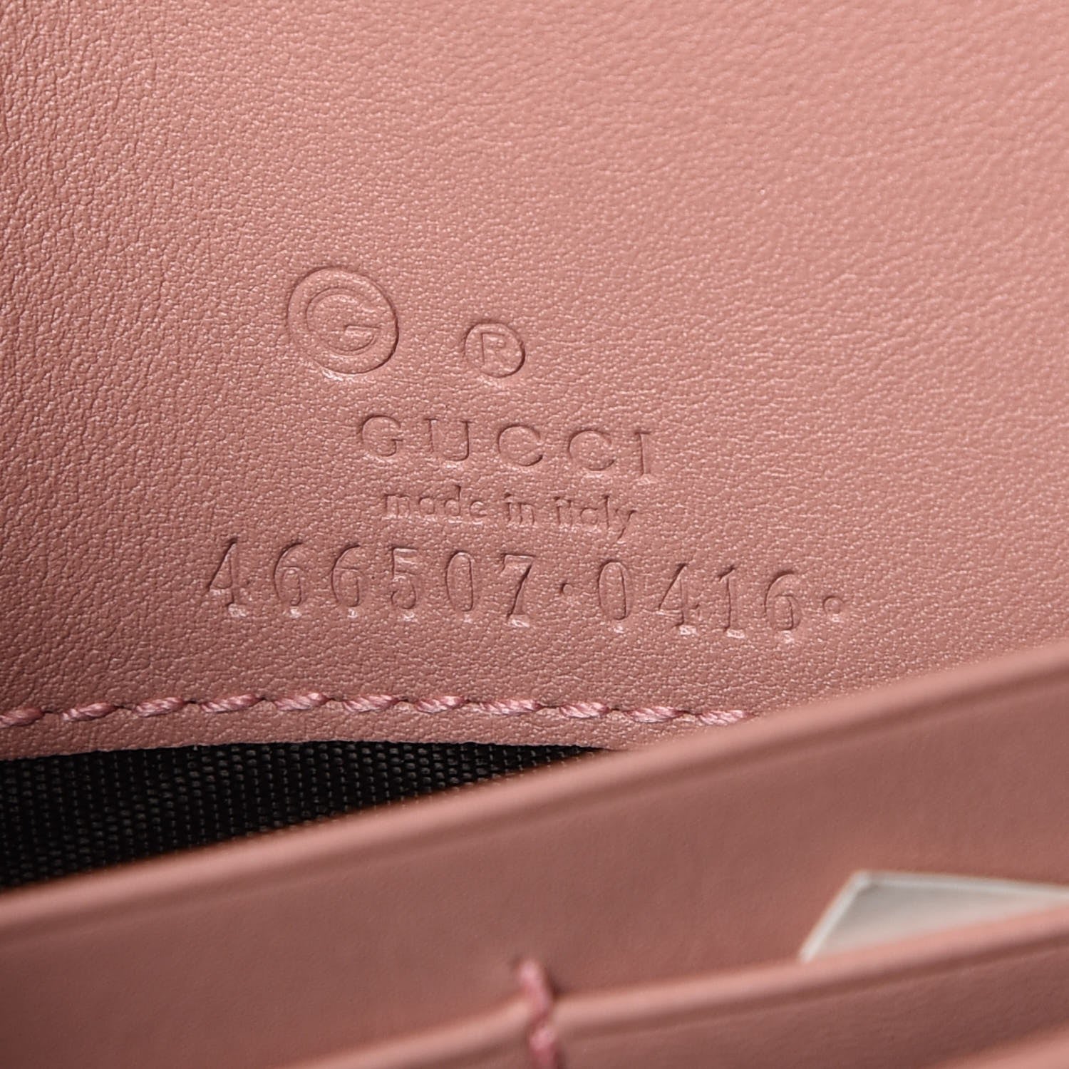 Gucci Microguccissima Crossbody Wallet Soft Pink 5 of 13