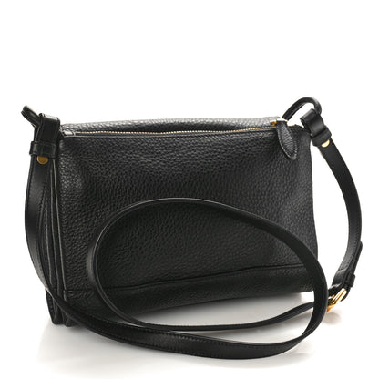 Prada Vitello Daino Crossbody Flap Black 2 of 10