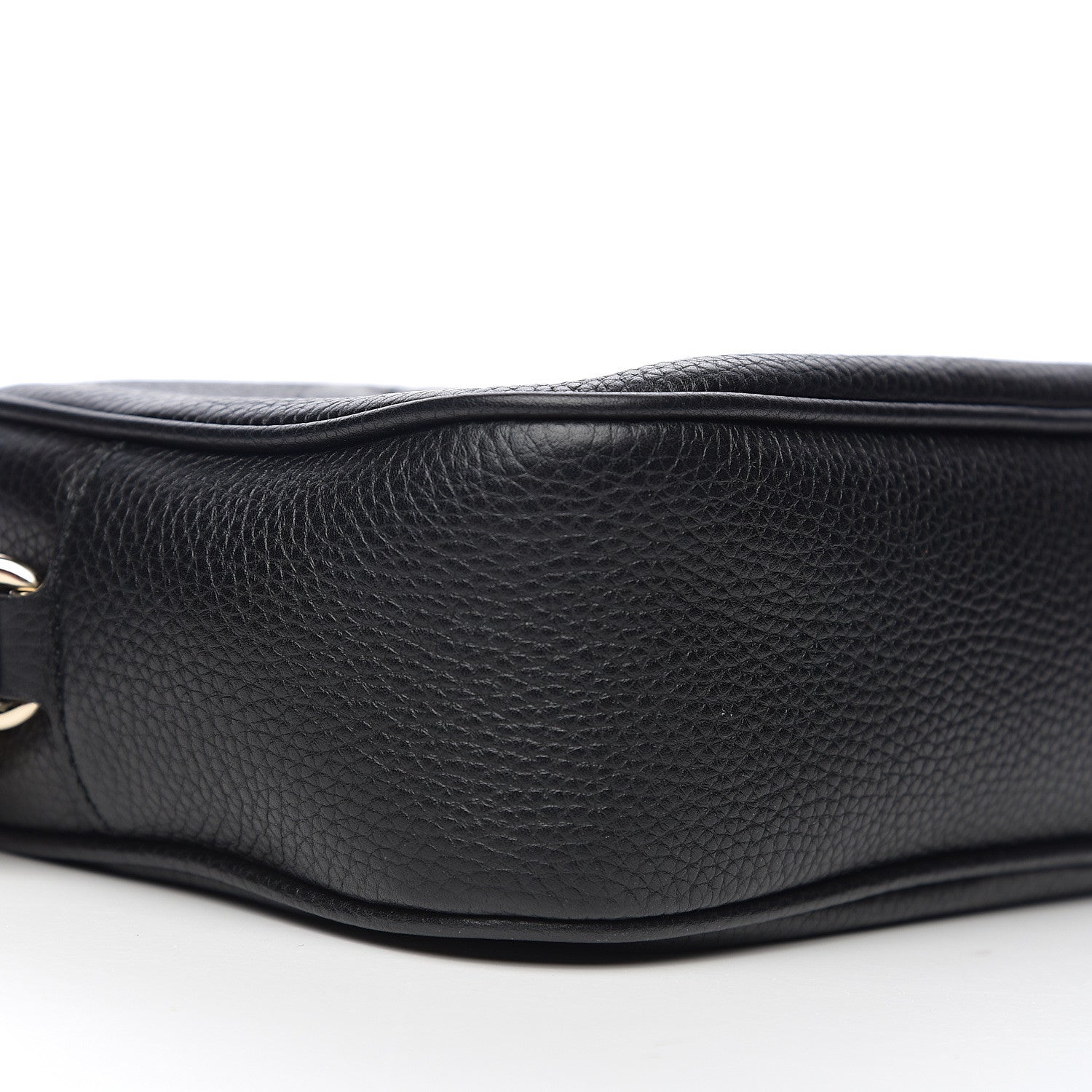 Gucci Pebbled Calfskin Small Soho Disco Bag Black 7 of 9