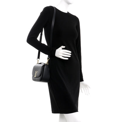 Louis Vuitton Grained Calfskin Vivienne NM Black 2 of 6