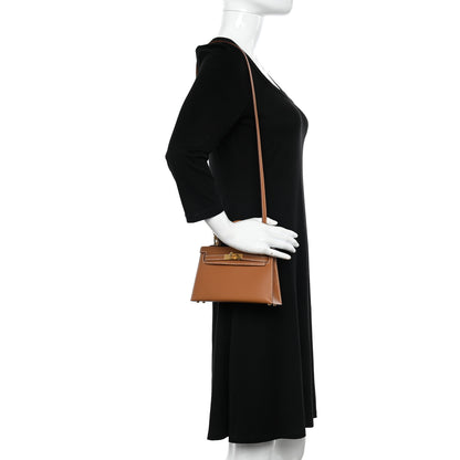 Hermes Epsom Mini Kelly Sellier 20 Gold 2 of 10