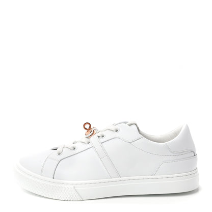 Hermes Calfskin Day Sneakers 39 White 1 of 9
