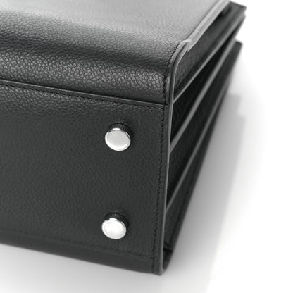 Saint Laurent Grained Calfskin Baby Sac De Jour Black 9 of 9