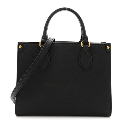 Louis Vuitton Empreinte Monogram Giant Onthego PM Black 1 of 9