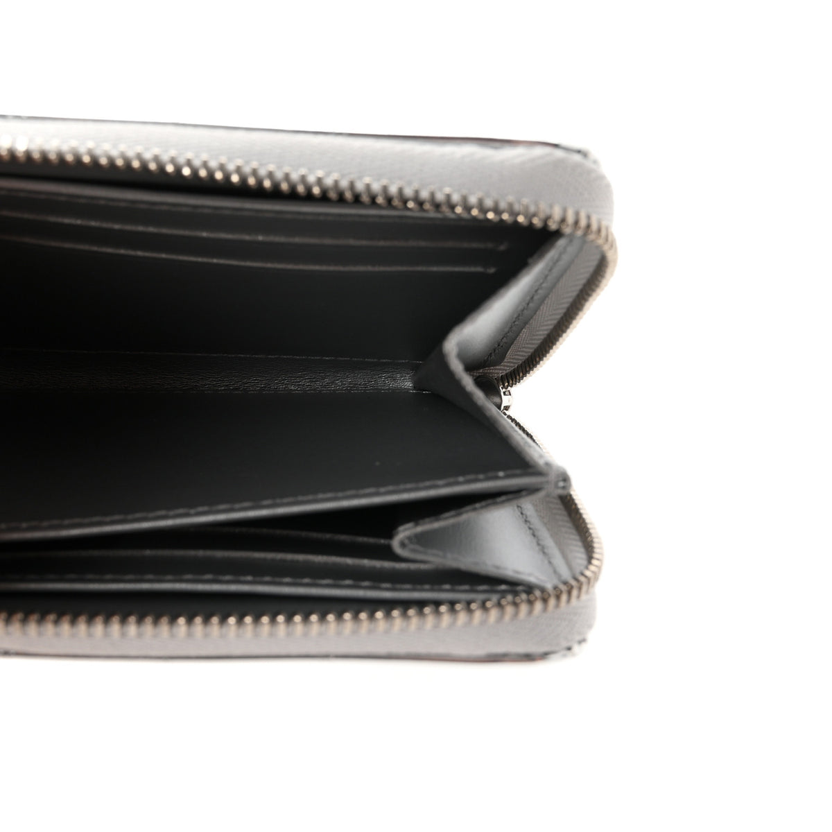 Louis Vuitton Monogram Mirror Zippy Coin Purse Silver 5 of 6