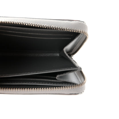 Louis Vuitton Monogram Mirror Zippy Coin Purse Silver 5 of 6