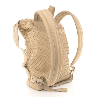 Bottega Veneta Calfskin Intrecciato Hydrology Backpack Porridge 3 of 13