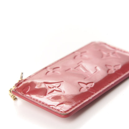 Louis Vuitton Vernis Key Pouch Framboise 6 of 9