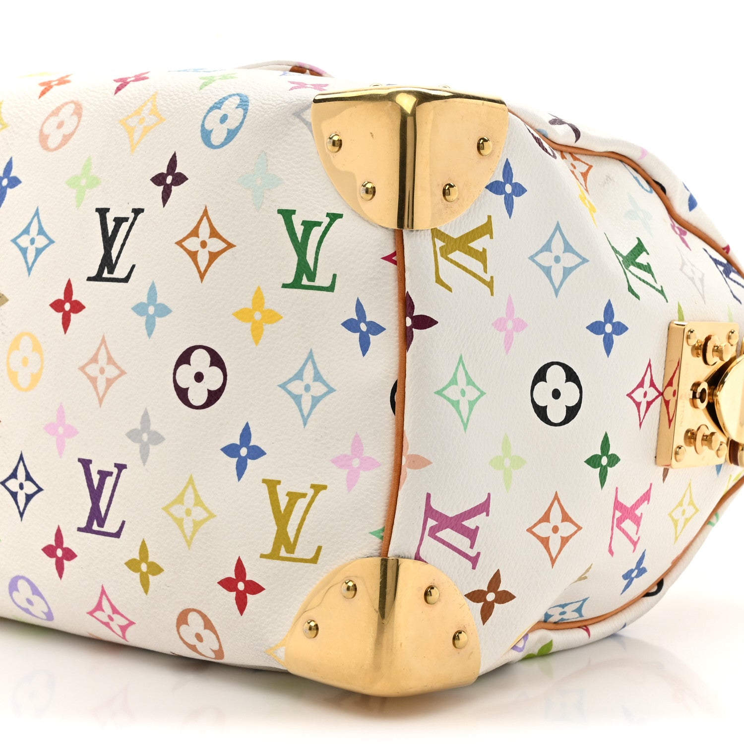 Louis Vuitton Monogram Multicolor Speedy 30 White 8 of 13