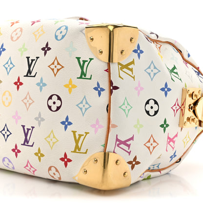 Louis Vuitton Monogram Multicolor Speedy 30 White 8 of 13