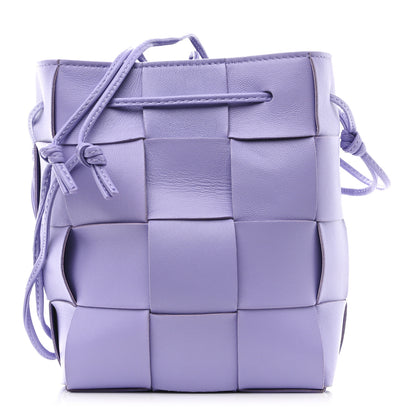 Bottega Veneta Nappa Maxi Intrecciato Small Cassette Bucket Bag Wisteria 1 of 9