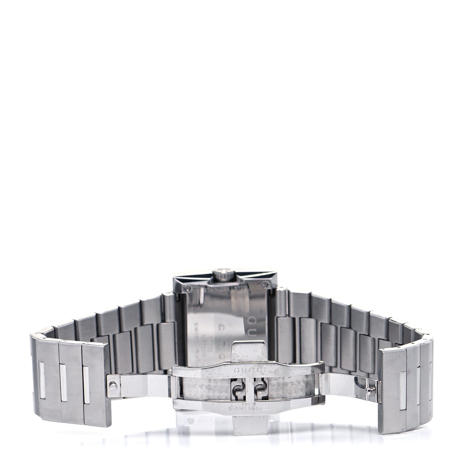 Gucci Stainless Steel 38mm 100M G-Rectangle Quartz Watch Black 5 of 7