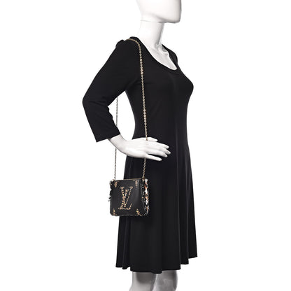 Louis Vuitton Monogram Giant Jungle Pochette Double Zip Black 2 of 11