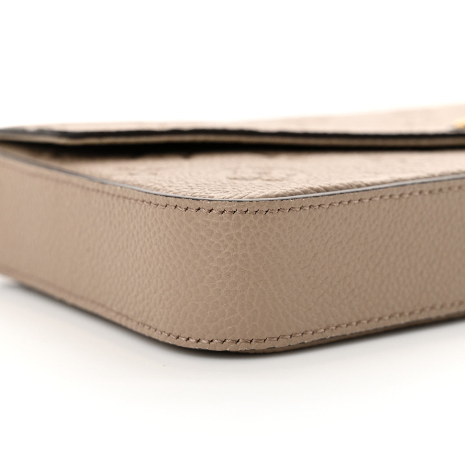 Louis Vuitton Empreinte Pochette Felicie Chain Wallet Tourterelle 9 of 10