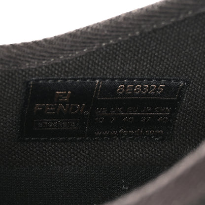Fendi Fabric Jacquard FF Womens Domino Low Top Sneakers 40 Tobacco 8 of 8
