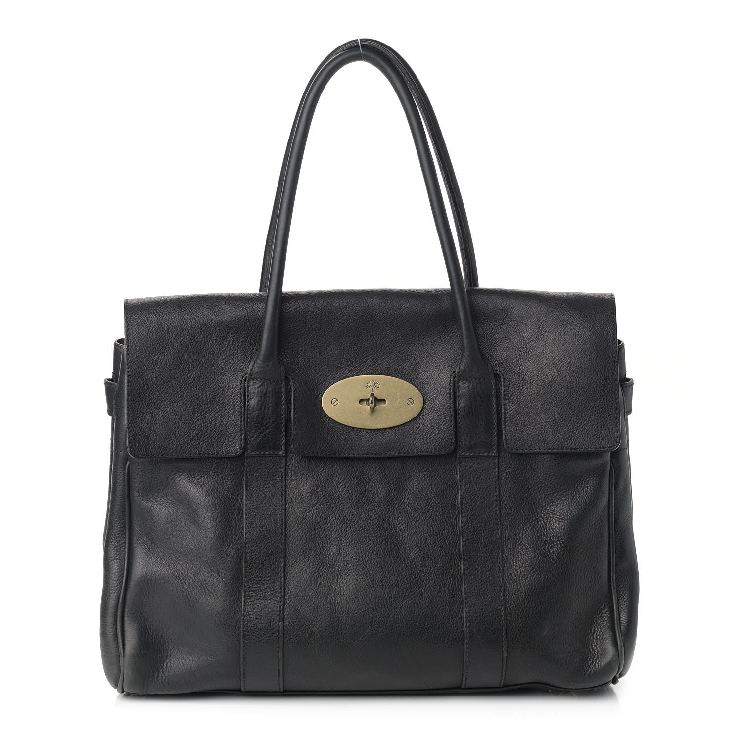 Mulberry Natural Leather Bayswater Black 1 of 13