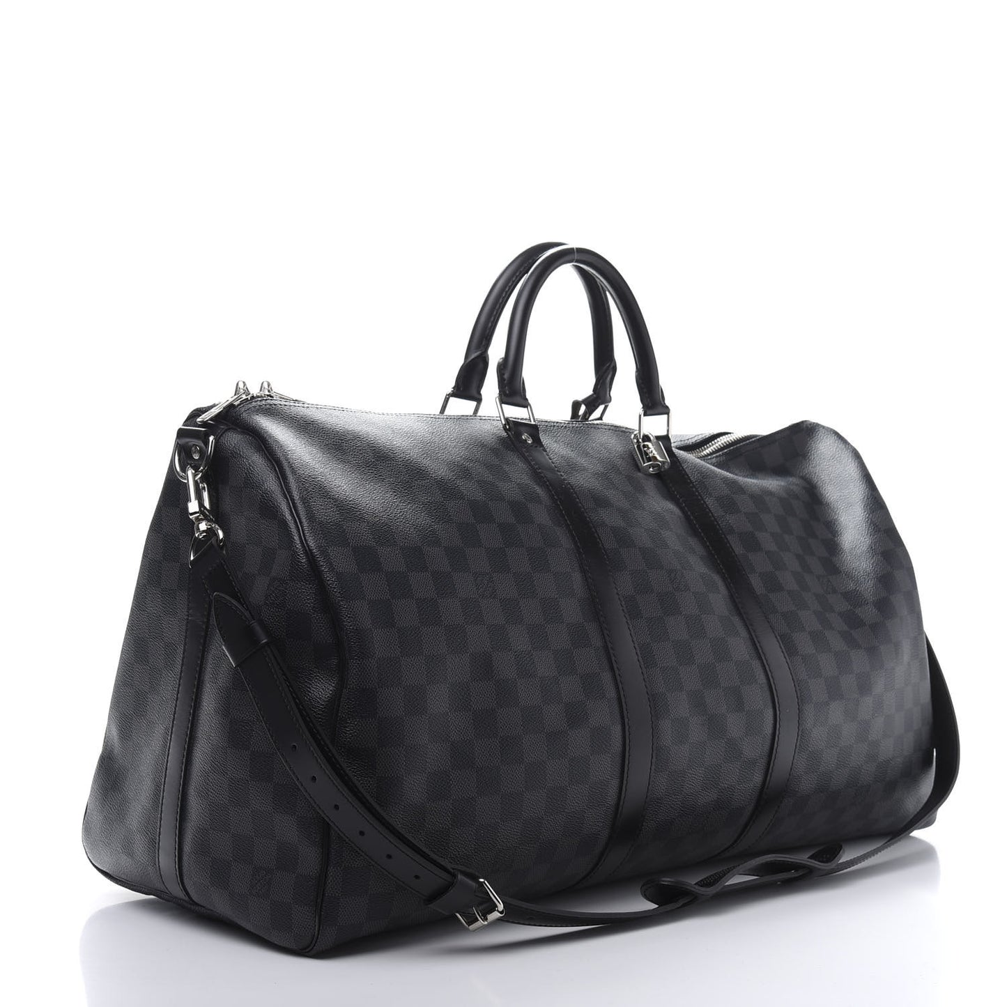 Damier Graphite Keepall Bandouliere 55