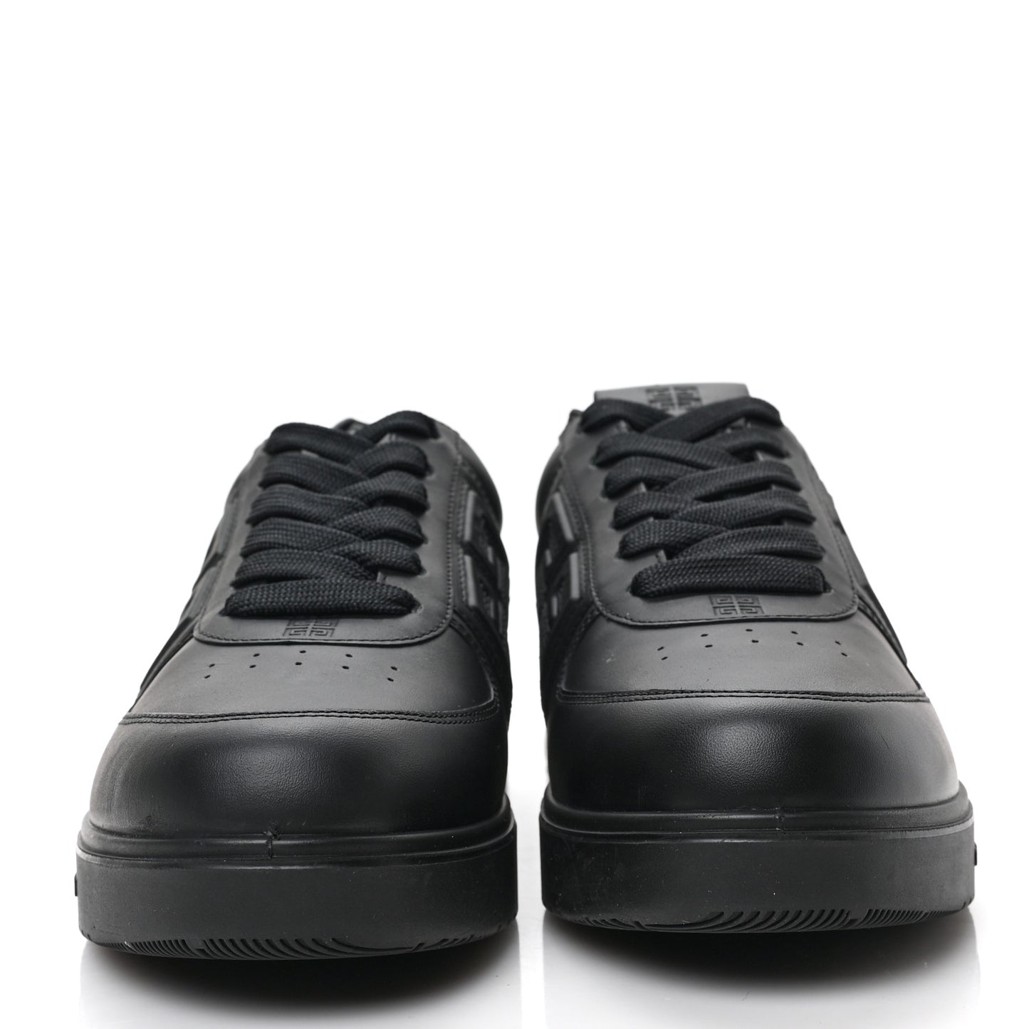 Calfskin Women G4 Low Top Sneakers 37.5 Black